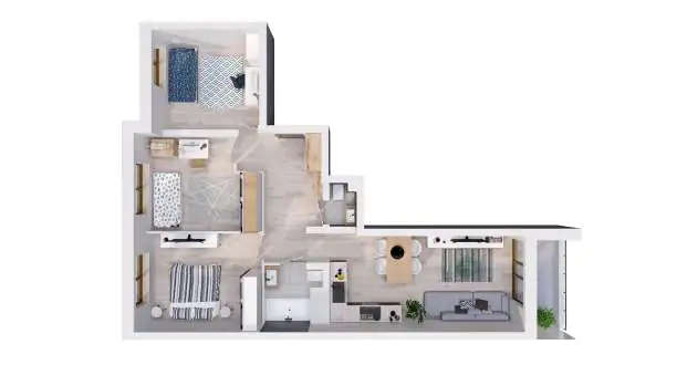 Mieszkanie 69.80 m2