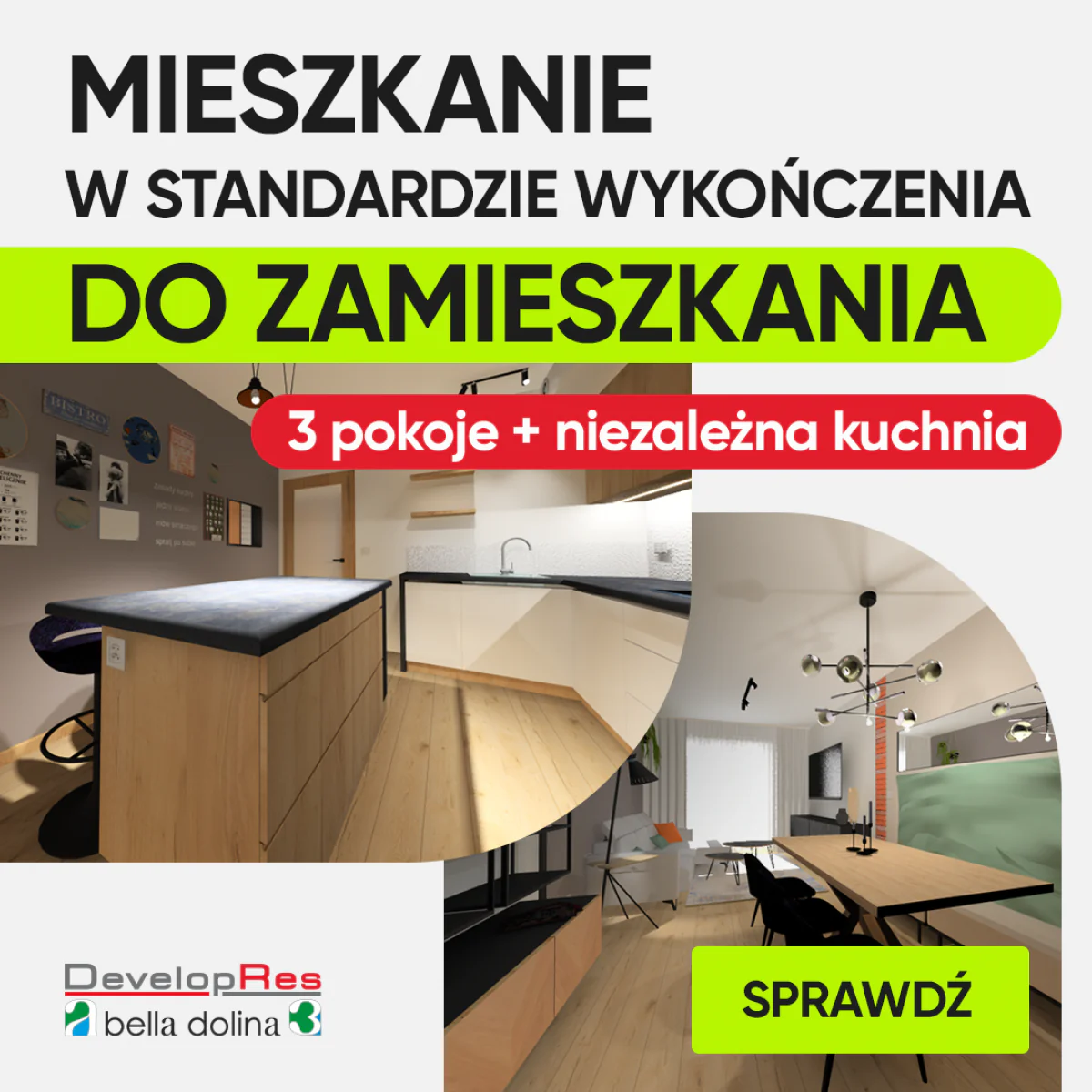 Mieszkanie 70,02 m2, Lubelska, Rzeszów